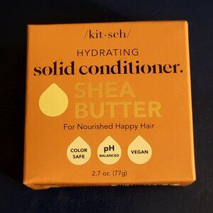 🔵 Kitsch Hydrating Shea Butter Solid Conditioner Bar New in Box 2.7 oz